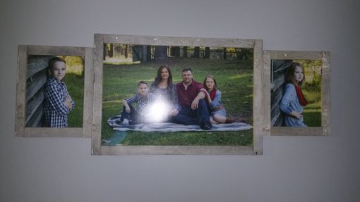 Custom Made Reclaimed Barn Wood Tongue And Groove Picture Frames