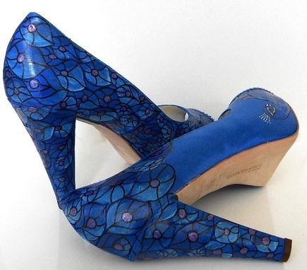 Custom Made Design Your Own Peacock Shoes