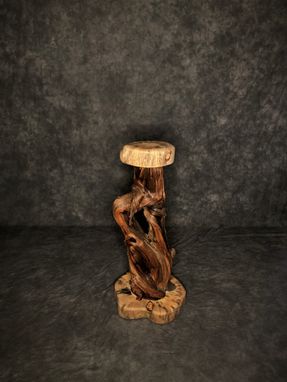 Custom Made Pine Root Pedestal
