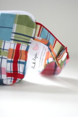 Custom Made Mini Gusseted Messy Bags (Snack Bags) - Madras Plaid