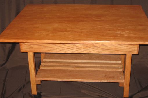 Custom Made Custom Sand Tray With Work Table Top