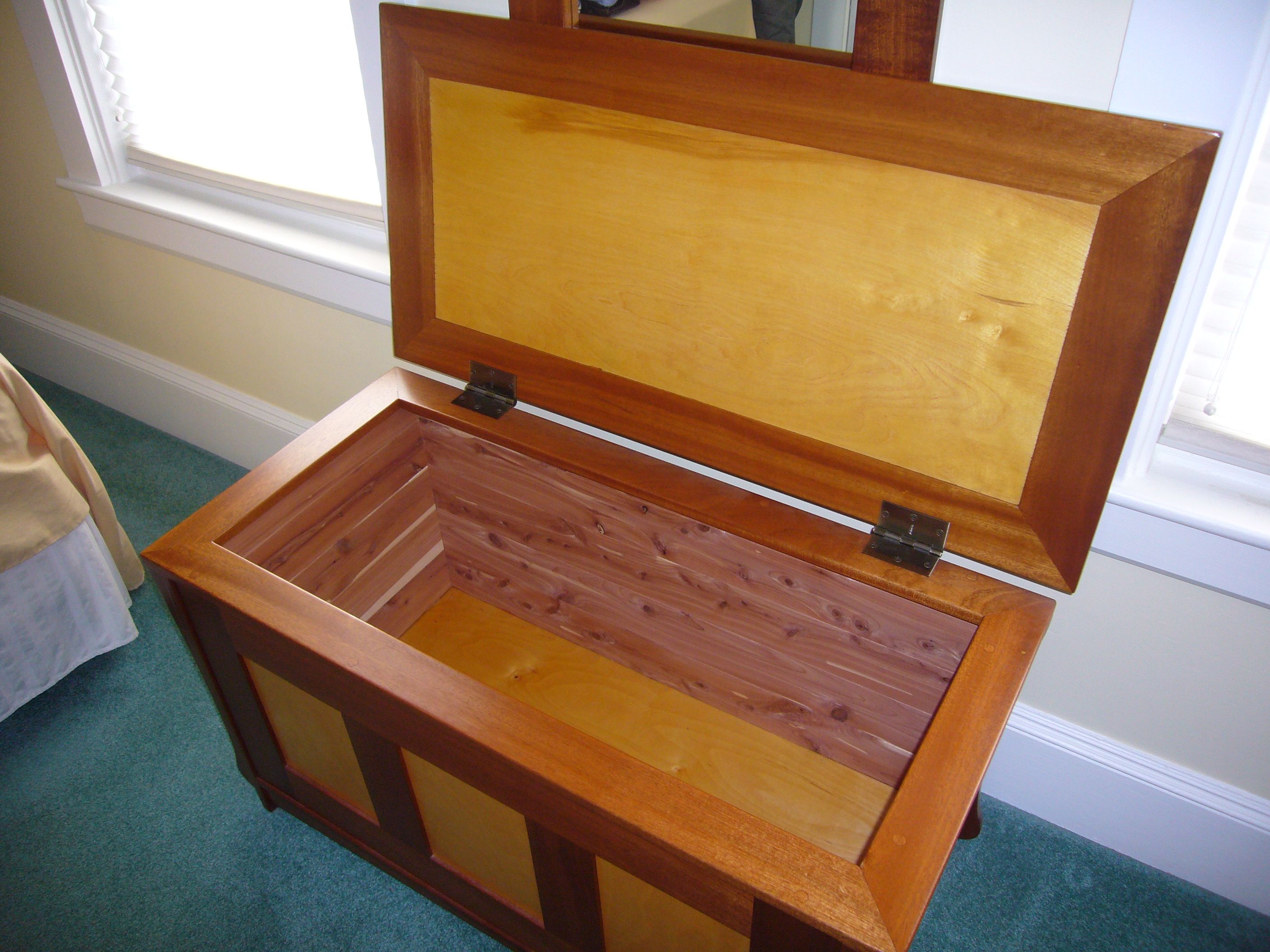 Custom Cedar Lined Hope Chest by Blair Woodworks