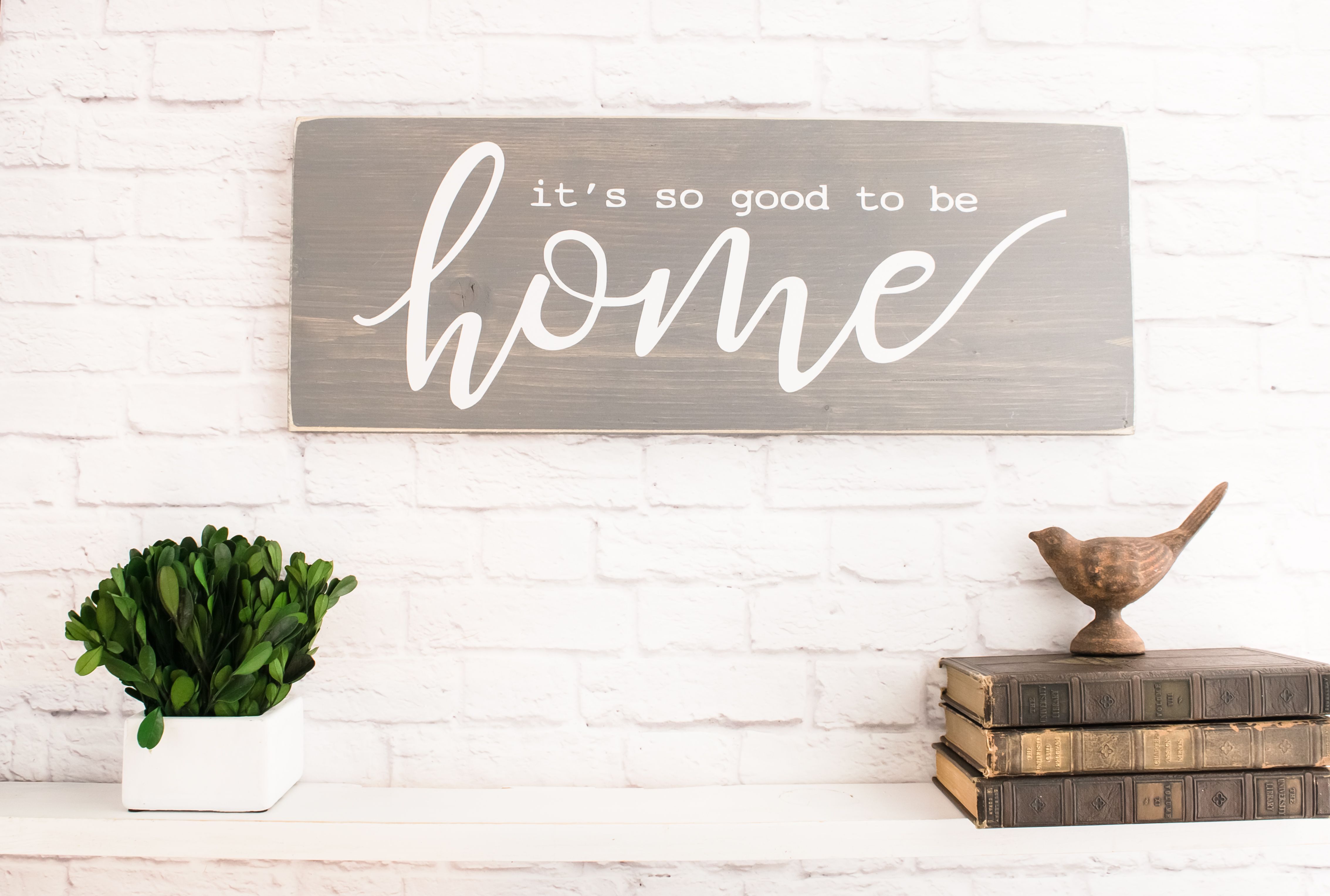 Buy Hand Made So Good To Be Home Wood Sign Saying -Family Home Wooden ...