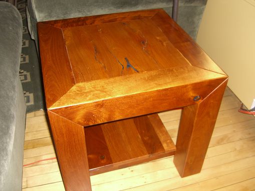 Custom Made Tuscan Mesquite Coffee And End Tables.