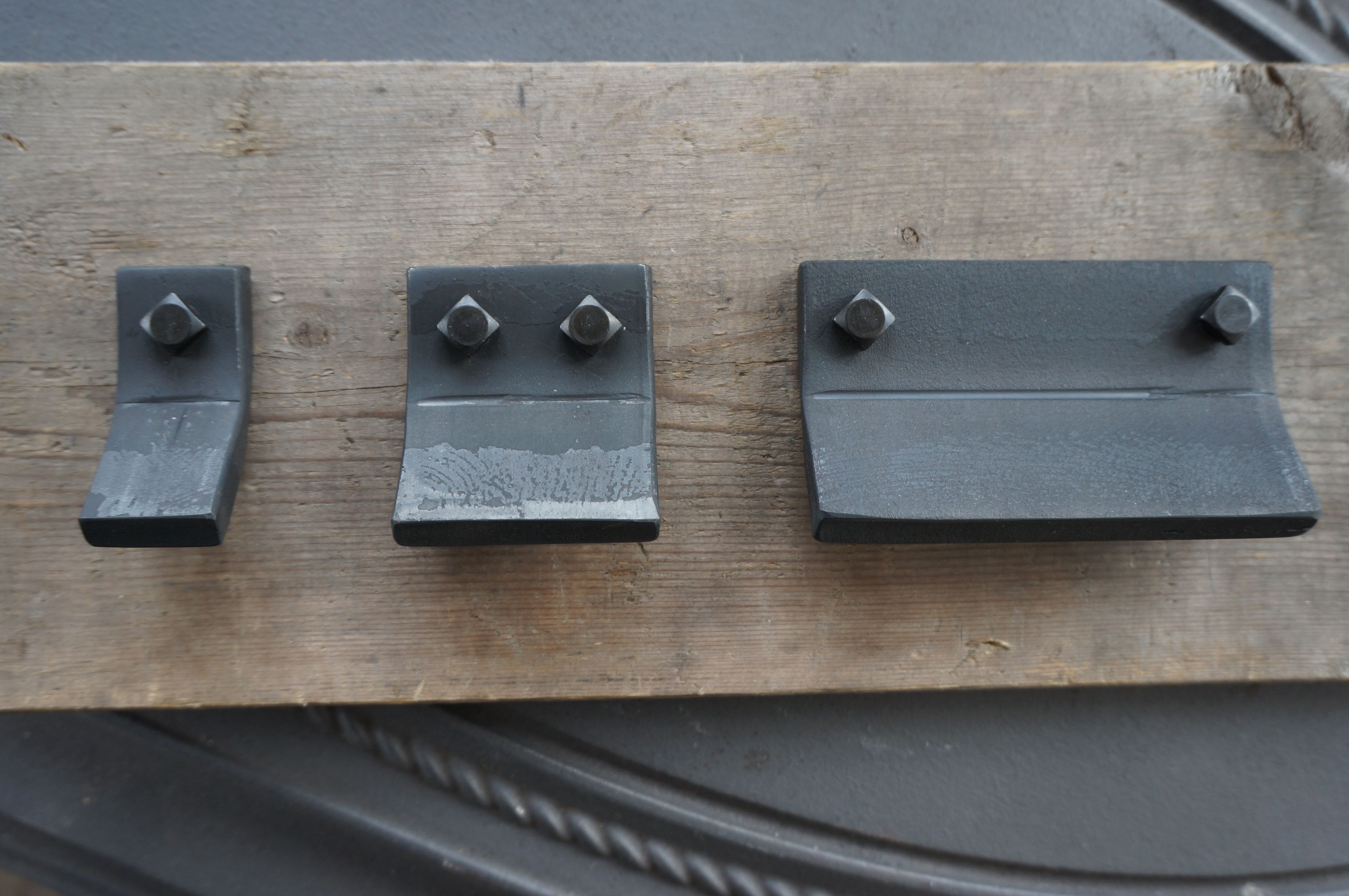 Buy Custom Made Industrial Drawer Pulls, made to order from SteelDesign