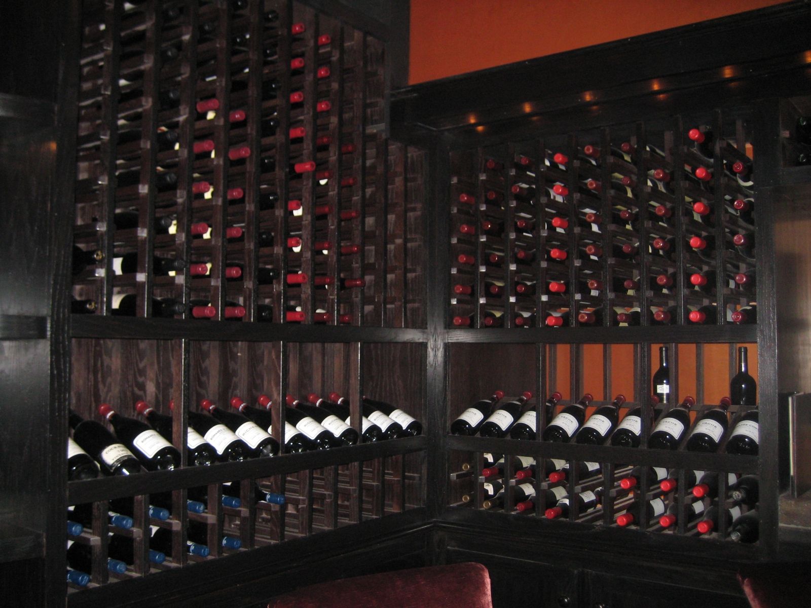 Handmade Maple Wine Cellar by Woodworking Oc