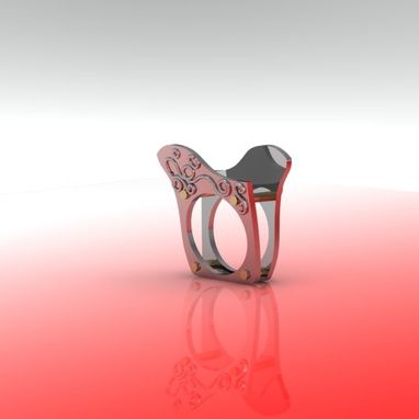 Custom Made Architectural Fashion Ring