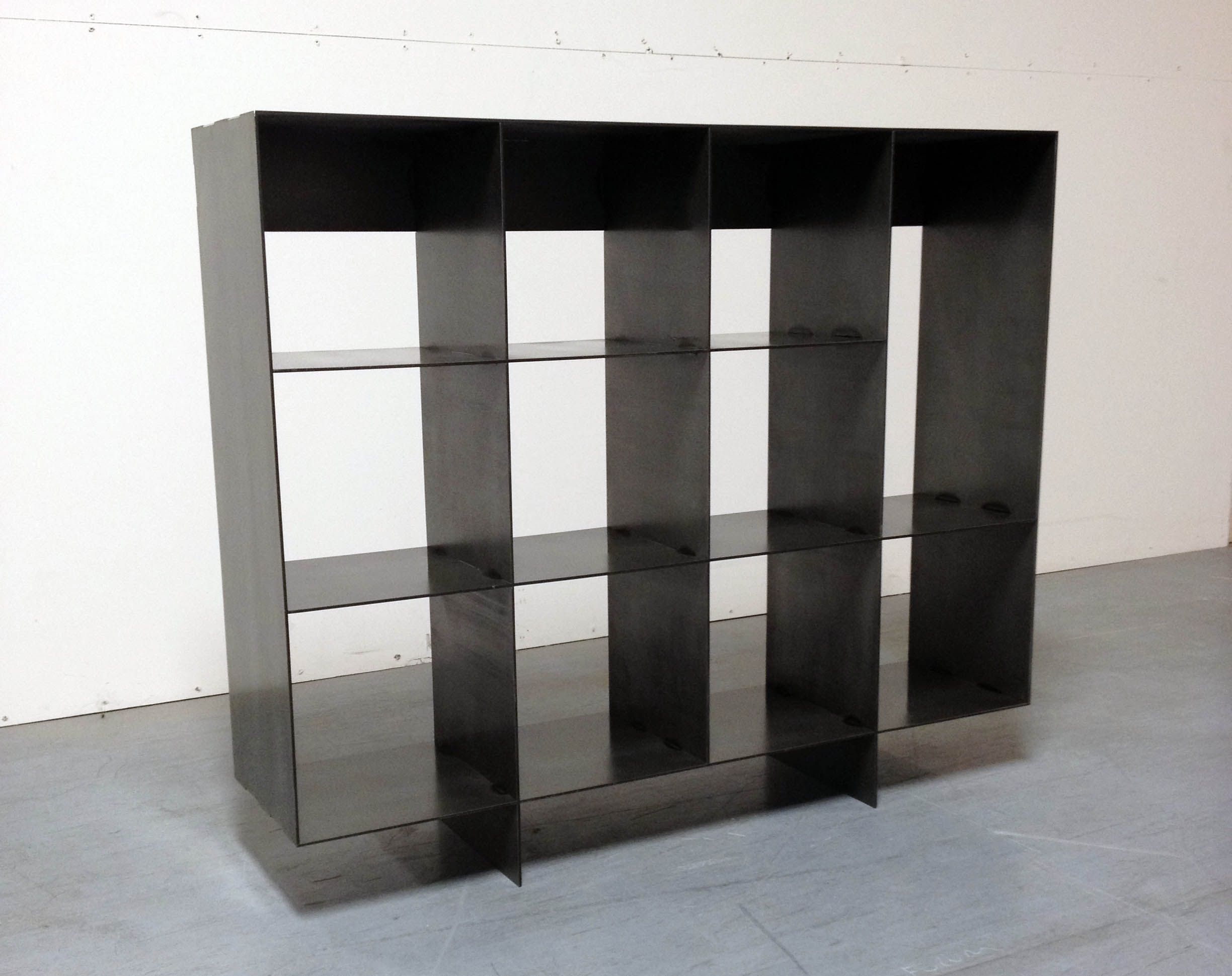 Buy Hand Crafted Custom Steel Shelving, made to order from Object A