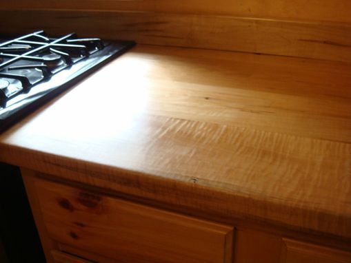 Custom Made Custom Solid Hardwood Counter Top