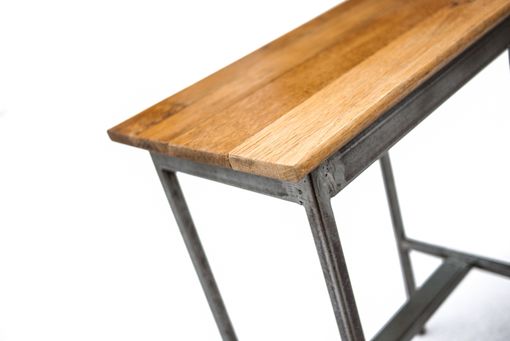 Custom Made Oak Top End Tables