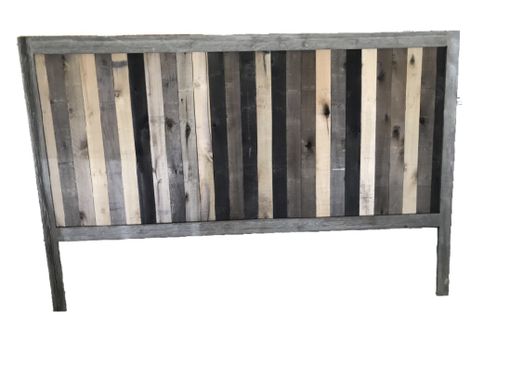 Custom Made Reclaimed Barn Wood Headboard (King, Queen, Full, Twin Or Custom)