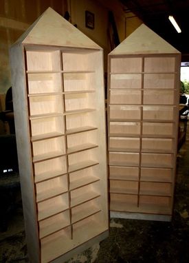 Custom Made Cd Cabinets - Egyptian Themed