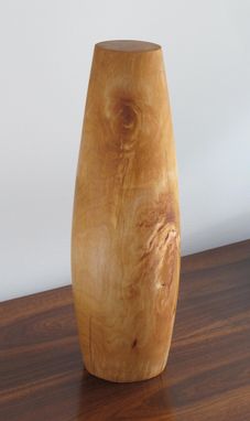 Custom Made Solid Wood Table Turned Lamp