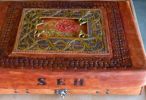 Custom Made Leather Jewelry Box