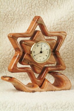 Custom Made Star Of David Clock