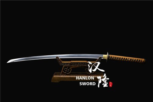 Custom Made Handmade Traditional Japanese Samurai Sword Full Tang Folded Steel Katana