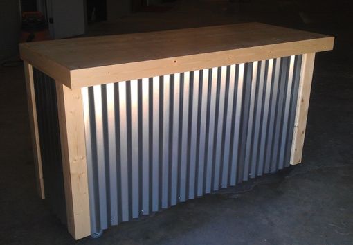Custom Made Corrugated Metal Bar