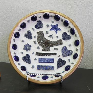 Custom Made Blue Bird Mosaic