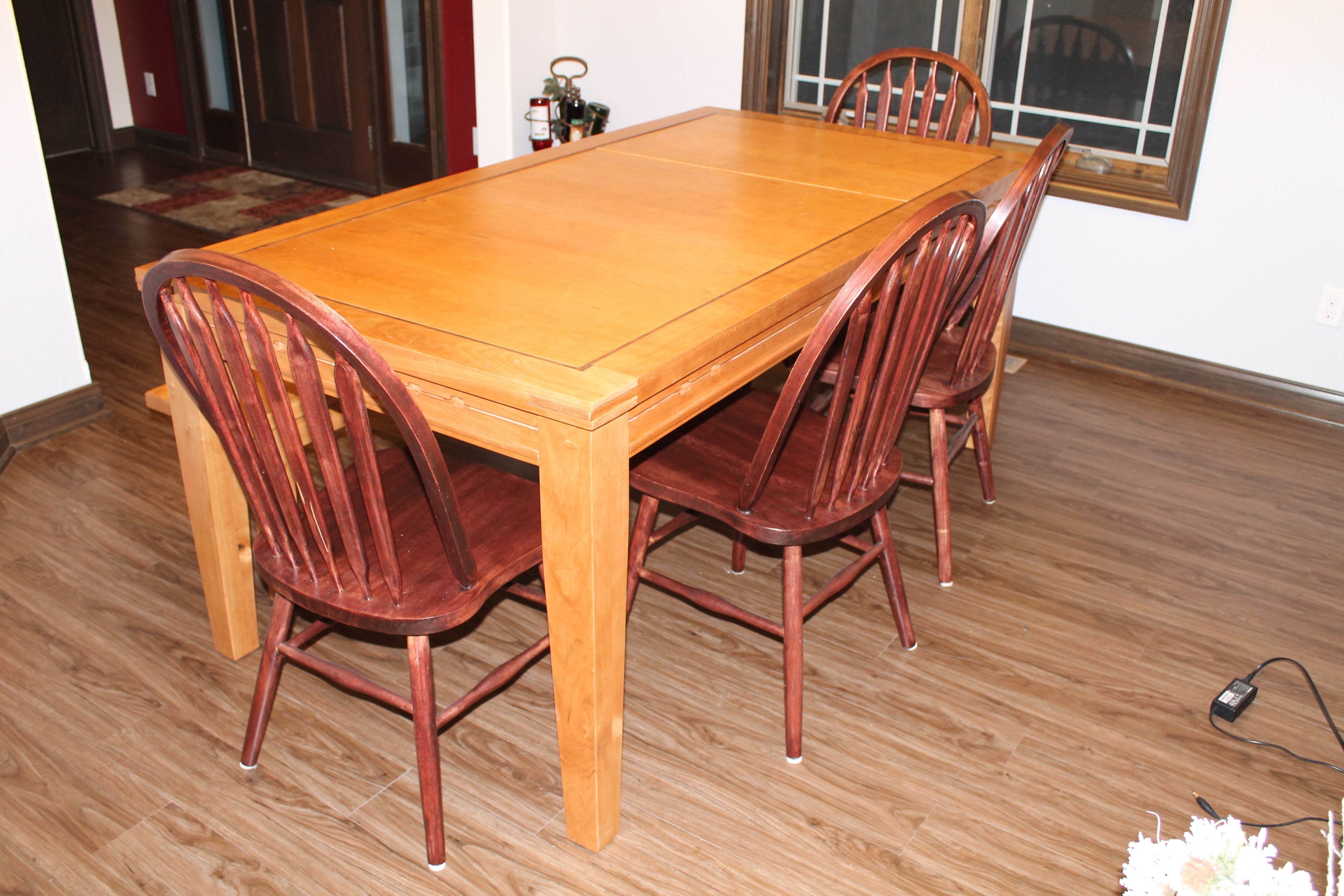 Custom Made Gaming Table / Dining Table by Holtzer Custom Woodworking