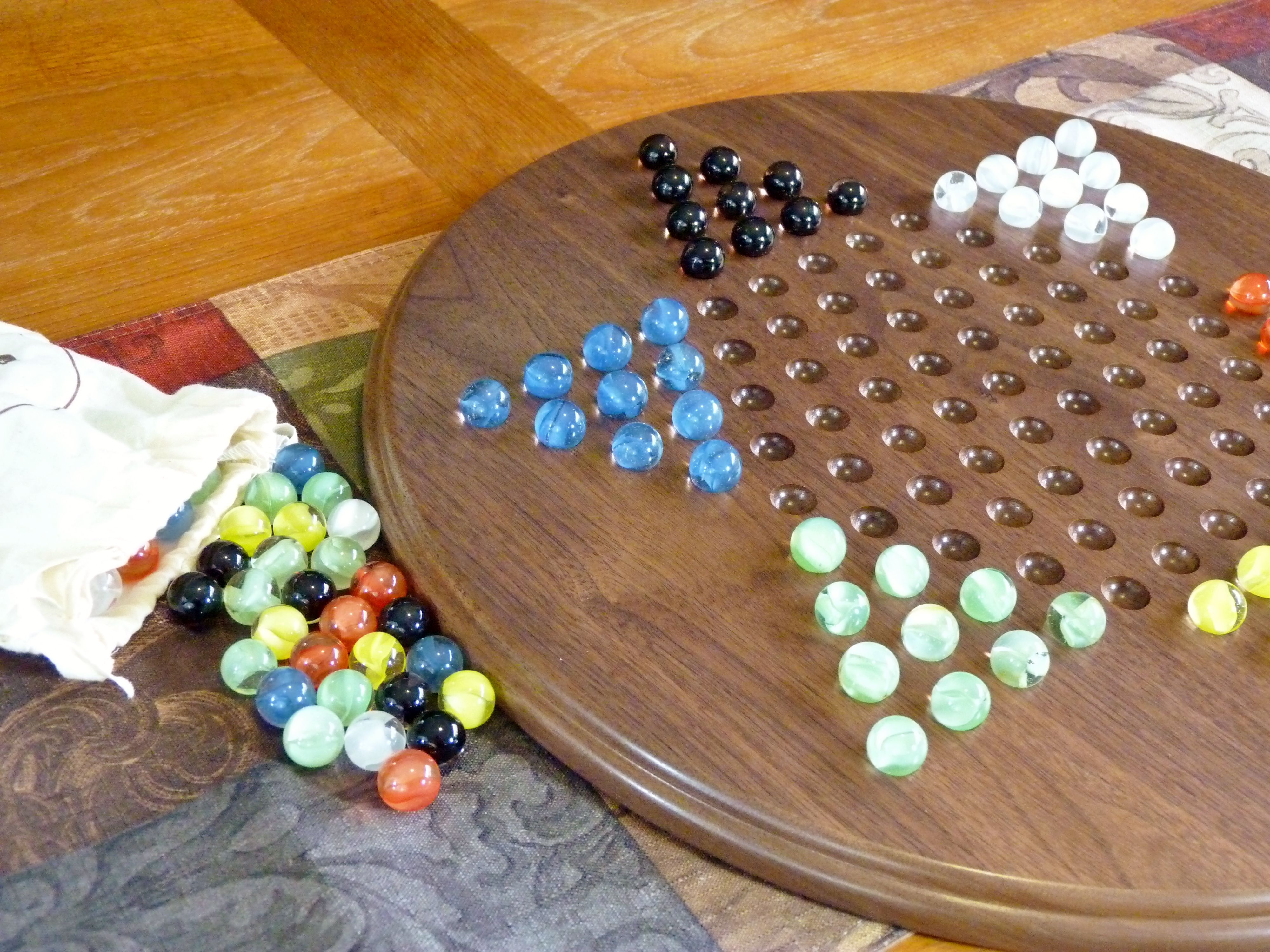 Custom Chinese Checkers Game Board With