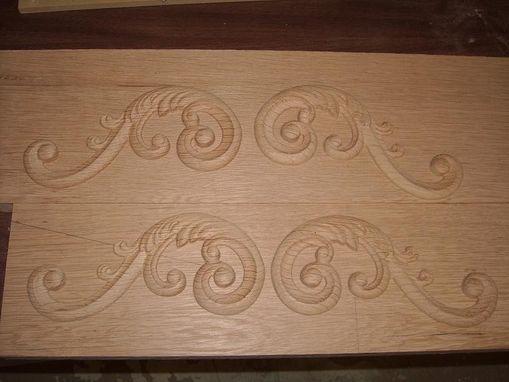 Custom Made Church Podium Carvings & Scroll Relief Moldings