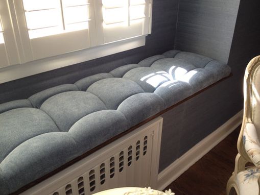 Custom Made Tufted Window Cushion Or Panel