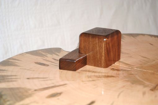 Custom Made Maple Slab Side Table