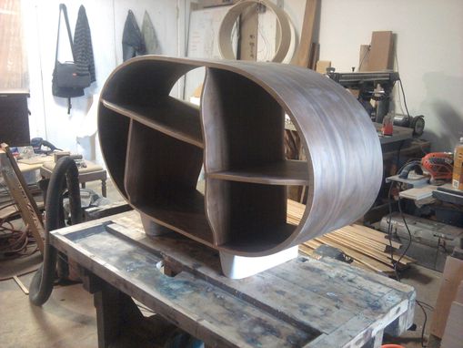 Custom Made Oval Shelf