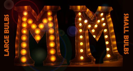 Custom Made Vintage Marquee Art Letter Smash Style 20 X 17 X 4.5