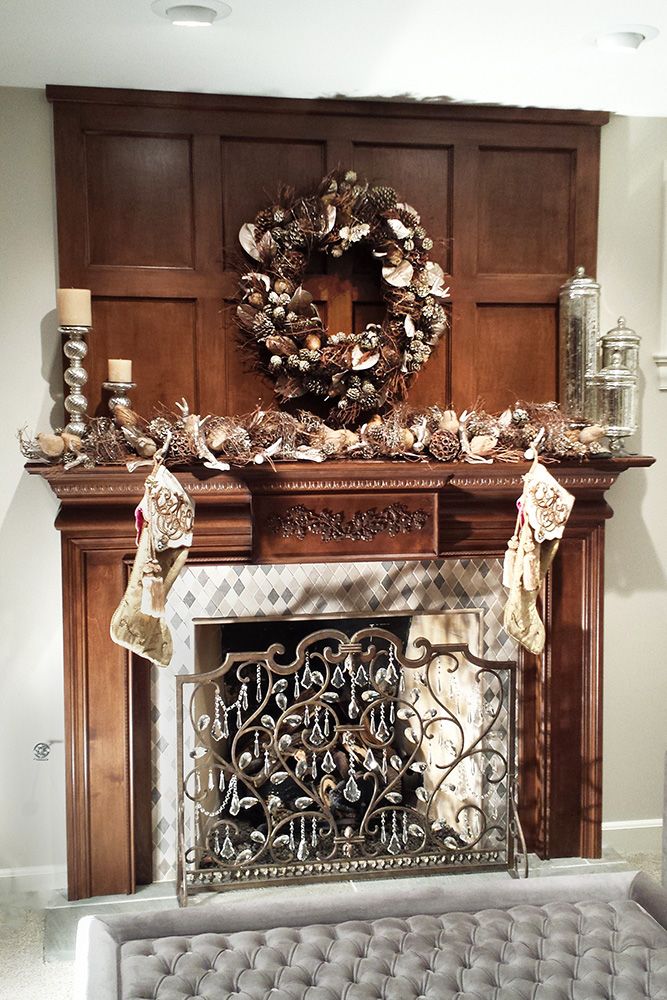 Hand Made French Montreal Wood Mantel By Accolade Fireplace