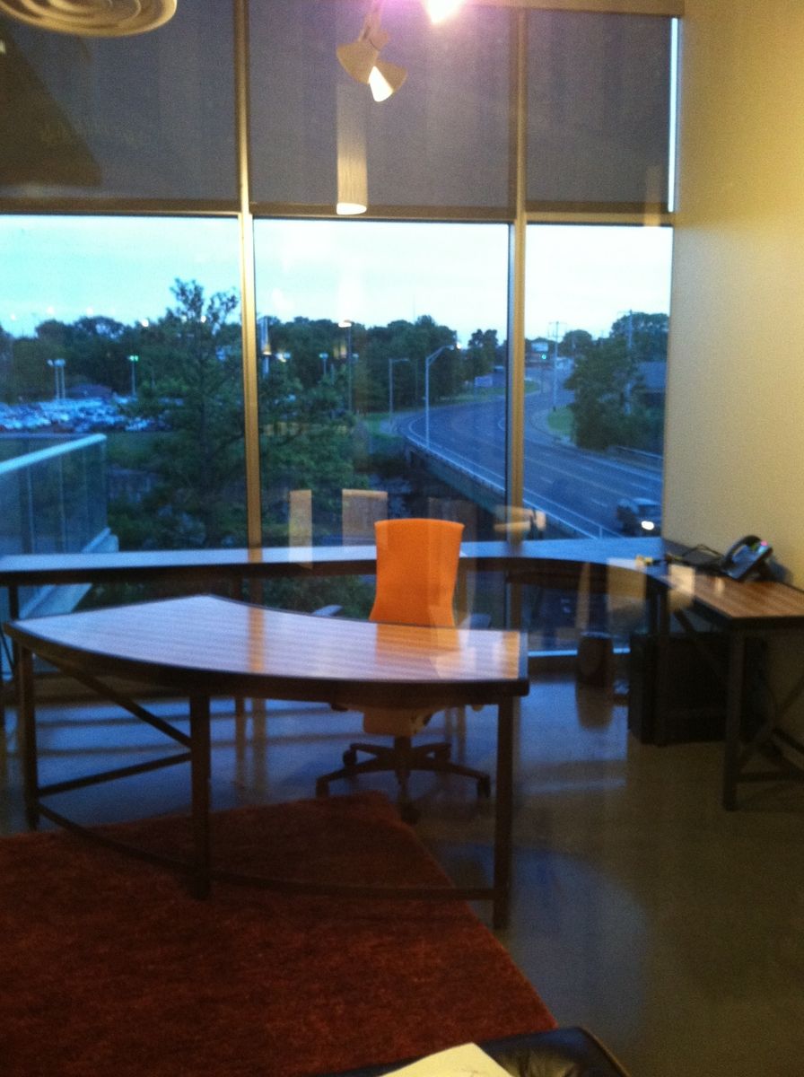 Hand Made Custom Office Desk Set by Michael Demay Company