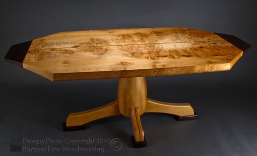 Custom Made Maple-Madness Dining Table