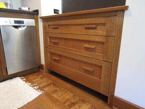 Custom Made Mission Style Kitchen Cabinet