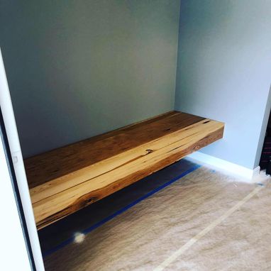 Custom Made Floating Entryway Bench