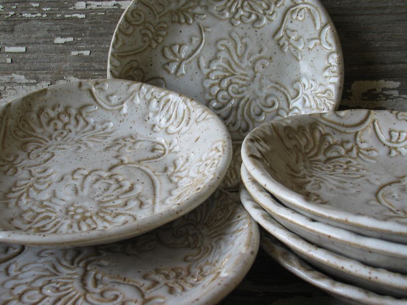 Custom Made Pasta Bowls 7" Diameter by Barbarah Robertson Pottery