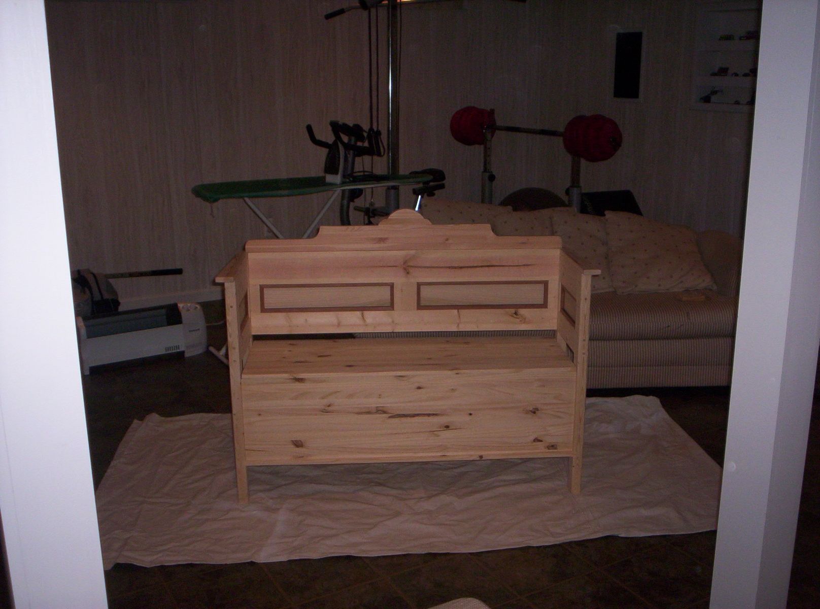 Hand Made Spanish Bench by BK Renovations, Inc