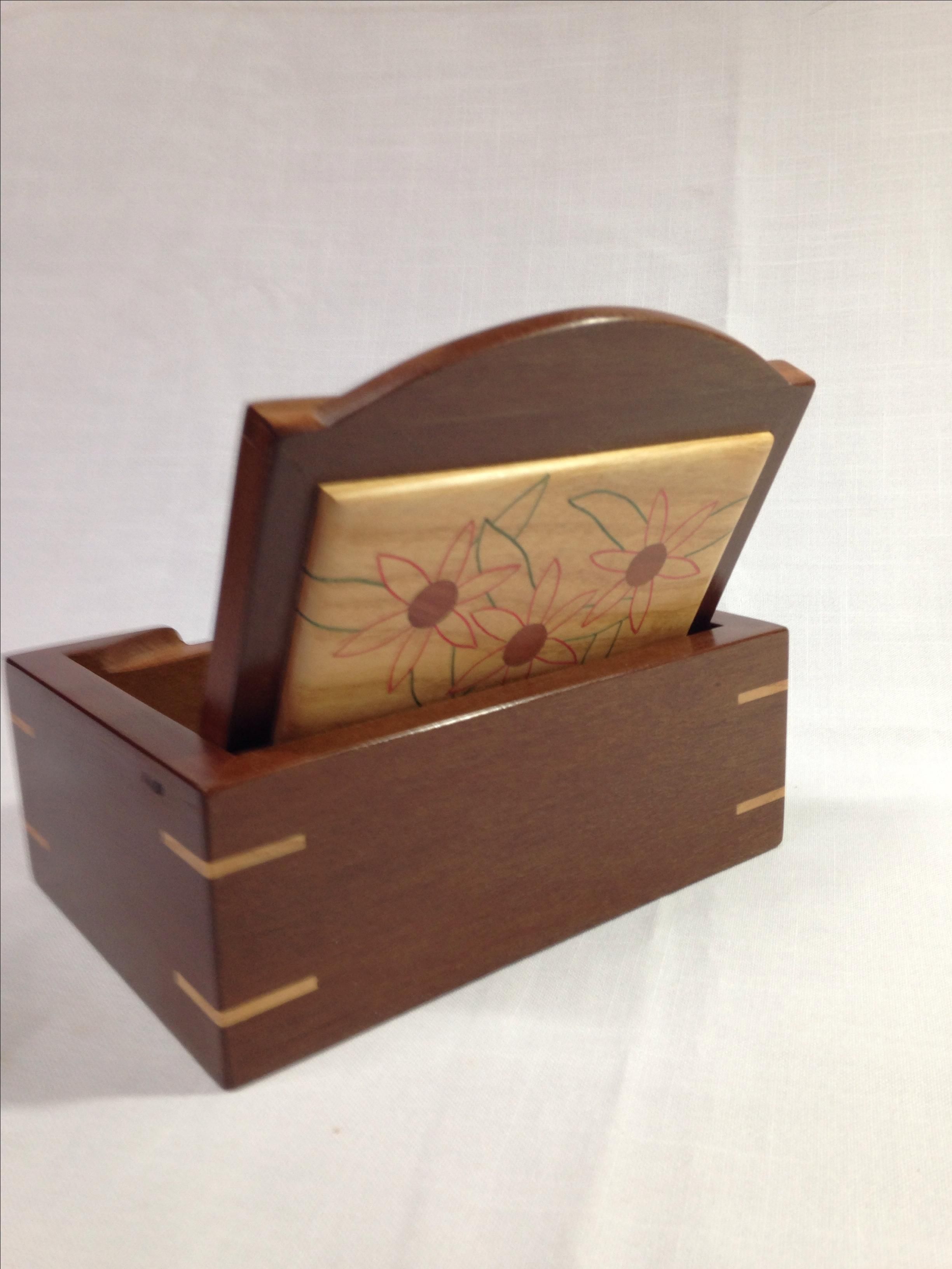 Buy Hand Crafted Keepsake Box With Hidden Hinge Pins, made to order