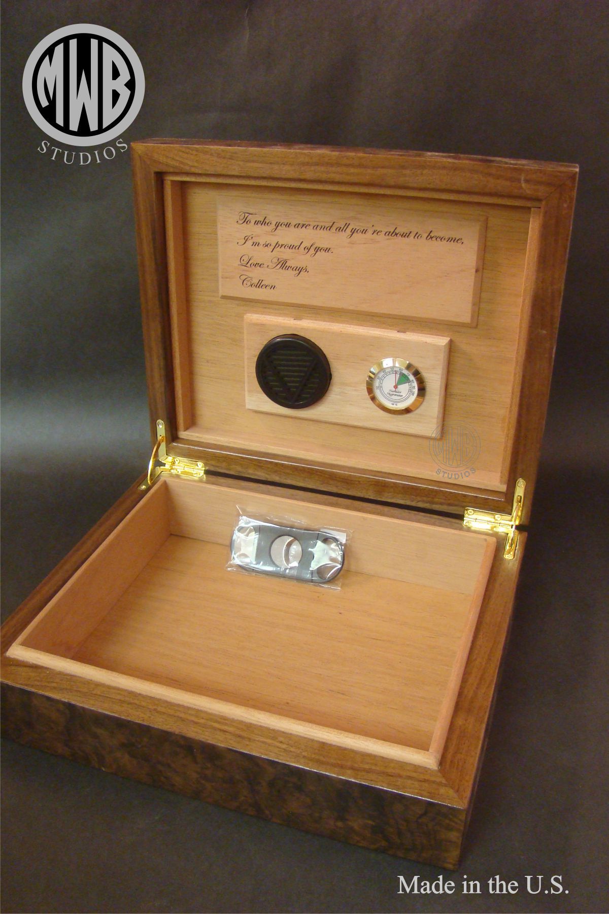 Hand Made Custom Humidors Dtlp by Mwb Studios
