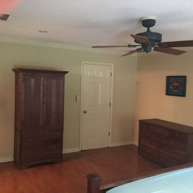Custom Made Home-Grown Walnut Master Bedroom Set