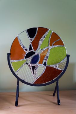 Custom Made Circular Art Piece, 12"Diameter