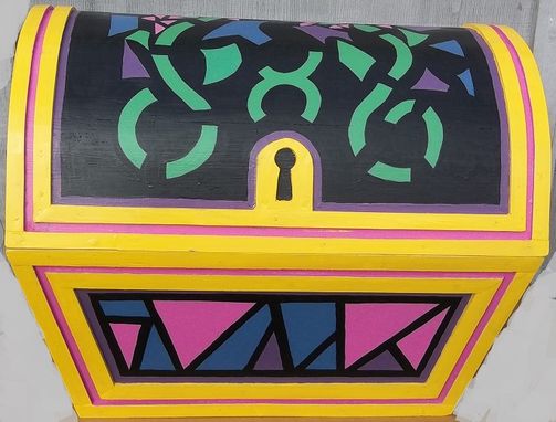 Custom Made Treasure Chest Children's Toy Box