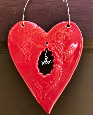 Custom Made Reserved For Nancy, 3 Hearts Of Hope Ornaments