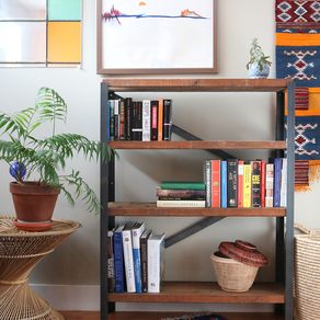 The Bronzeville Bookcase Reclaimed Wood Bookshelf By Aaron Houska The Bronzeville Bookcase Reclaimed Wood Bookshelf By Aaron Houska