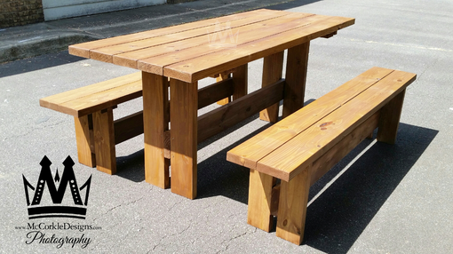 Custom Made Picnic Tables Outdoor Seating!