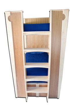 Custom Made Twin Over Twin Bunk With Storage Drawers