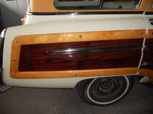 Custom Made 1953 Mercury Woody Wood Trim