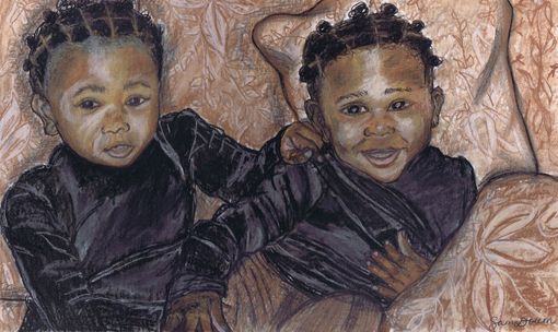 Custom Made People Portraits: Family, Single, And Double