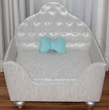 Custom Made Custom Upholstered High End Pet Bed