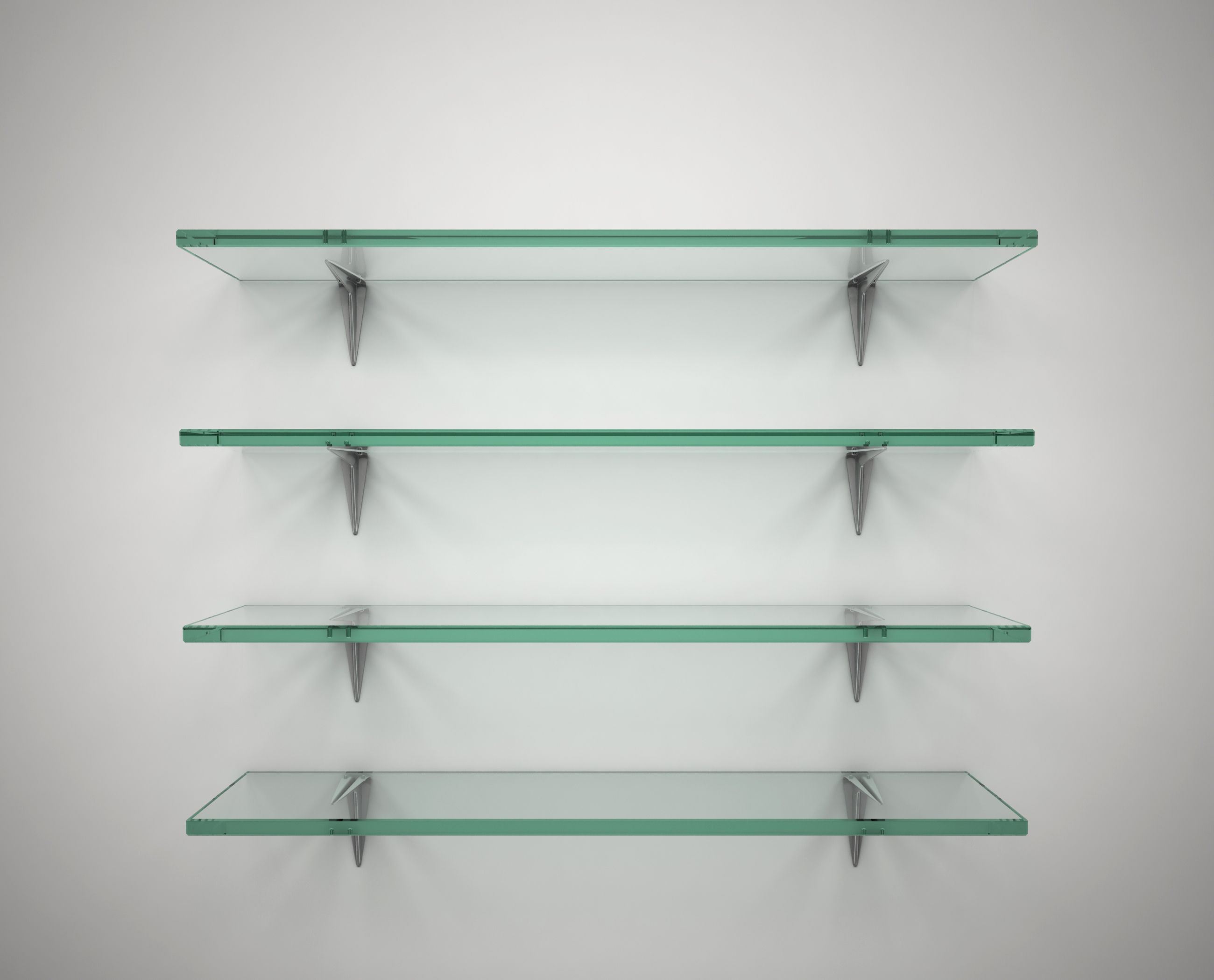 Hand Made Glass Shelves by Knock On Glass