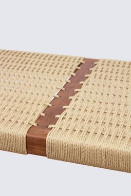 Custom Made Woven Bench